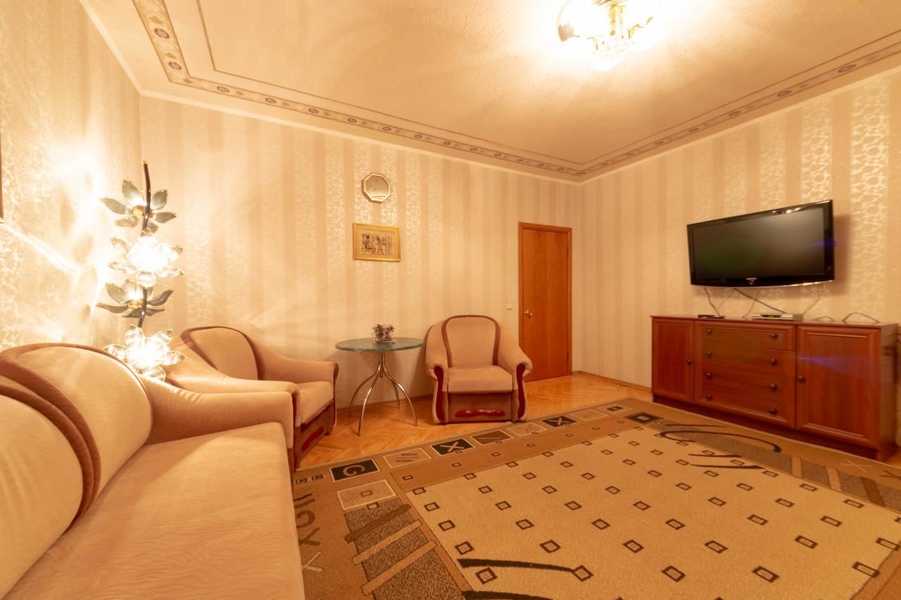Апартаменты Comfortable three bedroom apartment st. Kutuzova, 14 Киев-7